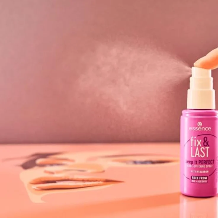 essence fix & LAST keep it PERFECT, Fixing Spray mit langanhaltendem Ergebnis und verbessertem Sprühkopf – Bild 5