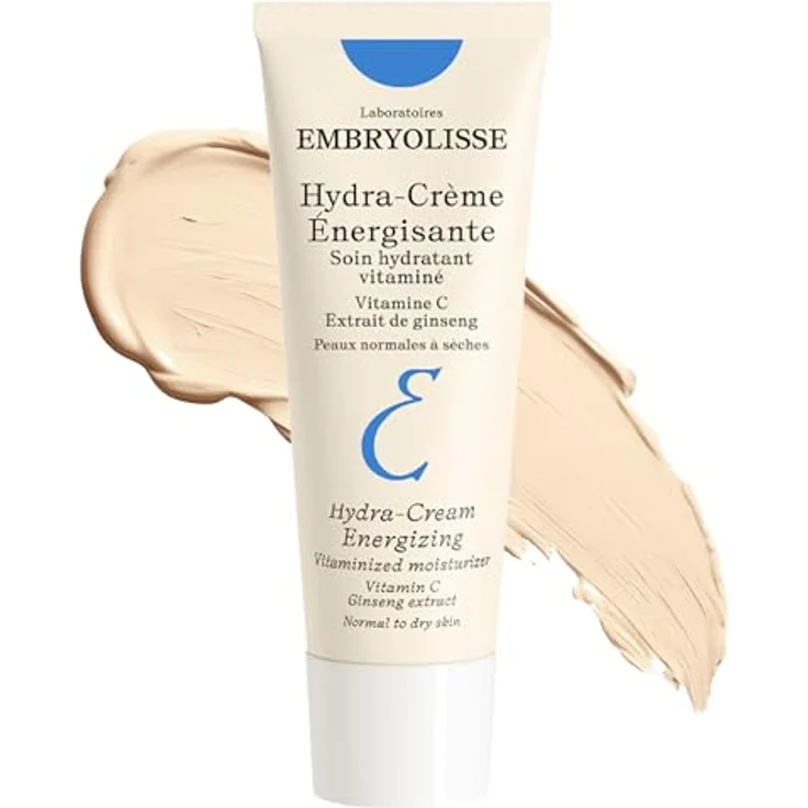 Embryolisse Hydra Energizing Cream 40ml, antioxidative Gesichtscreme mit Vitamin C und lila Ginseng-Extrakt für normale bis trockene Haut – Bild 1