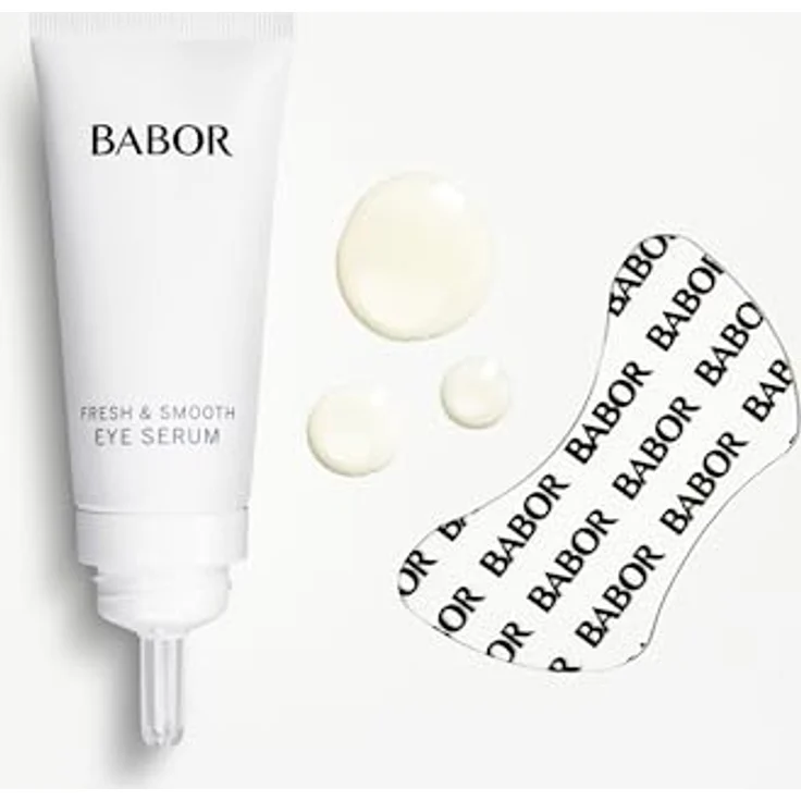 BABOR Instant Fresh & Smooth Eye Serum + Patches | Intensive Feuchtigkeit & Frische für eine glatte Augenpartie | Augenserum und Augenpads (wiederverwendbar) - 15ml Serum & 2 Eye Pads – Bild 5