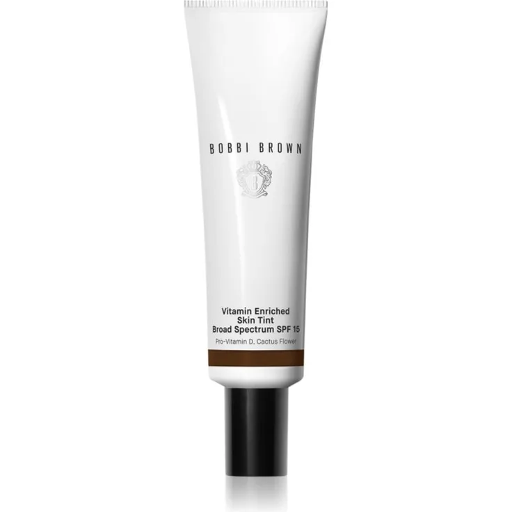 Bobbi Brown Vitamin Enriched Skin Tint SPF 15, Tönungscreme für Damen, Farbton Rich 4, 50 ml, feuchtigkeitsspendend und teintvereinheitlichend