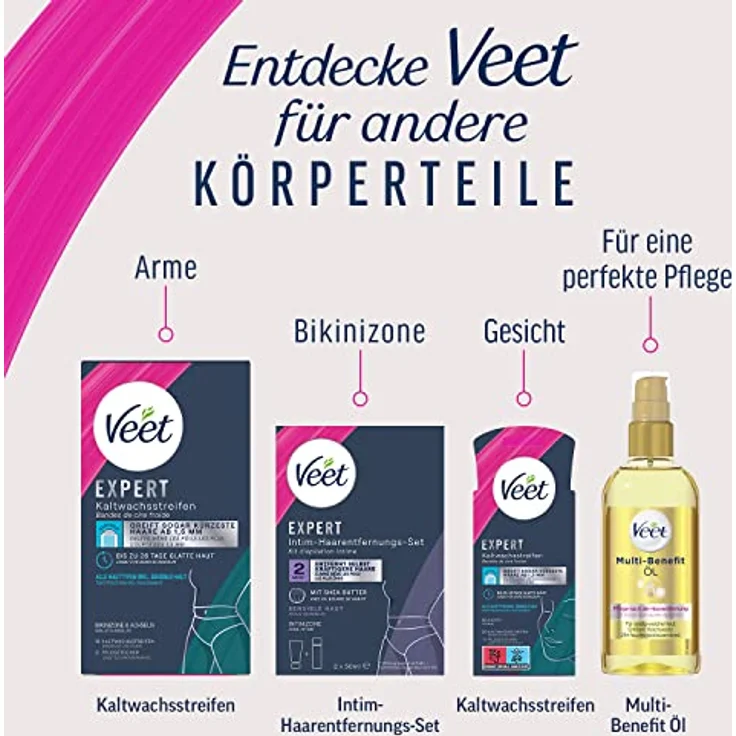 Veet Multi - Benefit Körperöl 100 ml – Bild 10