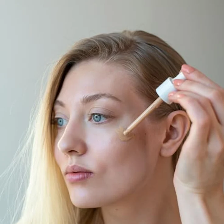 Lumene Invisible Illumination Instant Glow Beauty Serum, 30 ml - Serum mit leichter Tönung, vegan, enthalten arktisches Quellwasser und nordische Extrakte – Bild 5