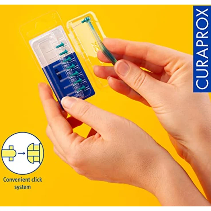 Curaprox CPS 06 prime Interdentalbürsten Refill 8 Stück, zur gründlichen Zahnzwischenraumreinigung – Bild 3