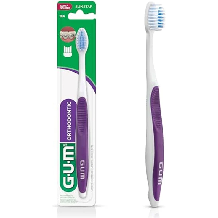 Sunstar Gum KFO Zahnbürste weich V-Schnitt 1 St. – Bild 2