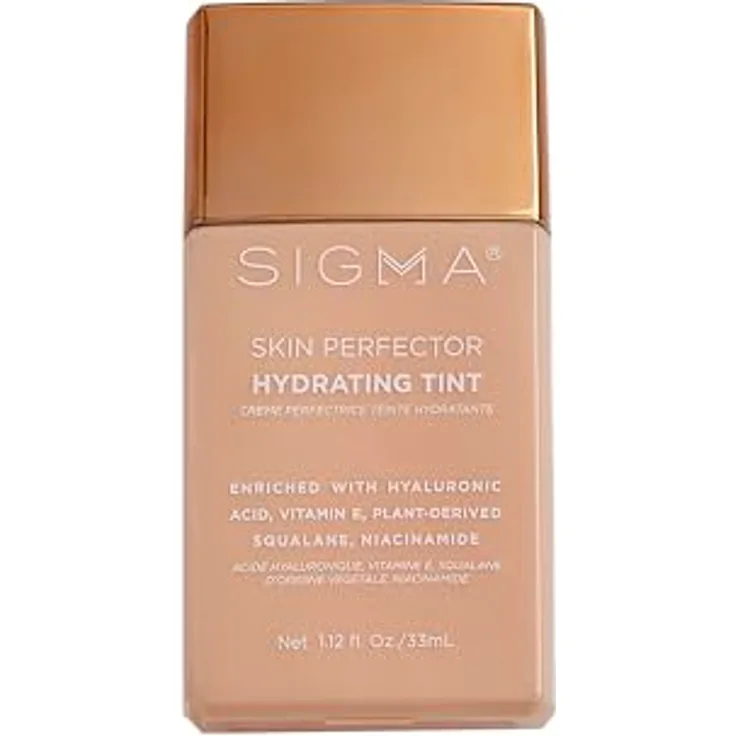 Sigma Beauty Skin Perfector Hydrating Tint, natürliche Deckkraft, feuchtigkeitsspendendes Make-up, Farbton 2, 33 ml