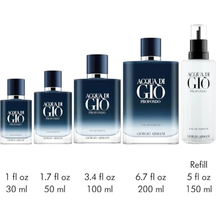 Armani Beauty GIORGIO ARMANI Acqua Di Gio Profondo Eau de Parfum 100 ml, Herrenduft, EDP – Bild 4