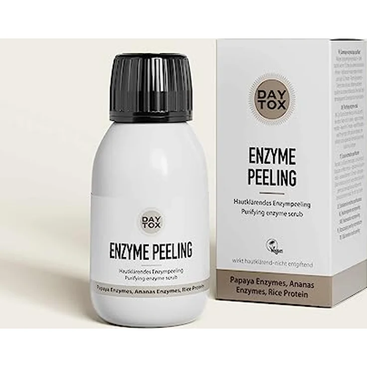 Enzympeeling Pulver für das Gesicht - Vegan, Ohne Silikone, Made in Germany, DAYTOX - Enzyme Peeling - 35 g – Bild 2