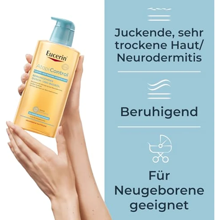 Eucerin AtopiControl Dusch-und Badeöl 400 ml – Bild 4