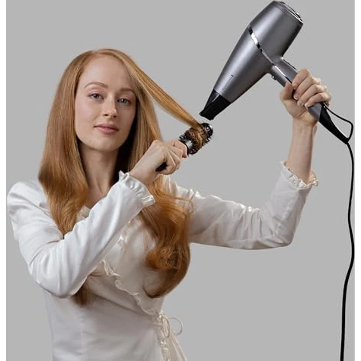 Remington AC9800 PROluxe You Haartrockner, 2400W, Kaltstufe, inkl. 3 Aufsätze Diffusor, grau – Bild 5