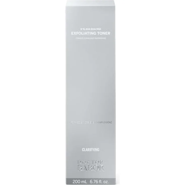 BABOR DOCTOR Exfoliating Toner | Gesichtswasser für unreine und fettige Haut | Anti-Pickel und für feinere Poren | mit AHA, BHA und PAD | 200 ml – Bild 2