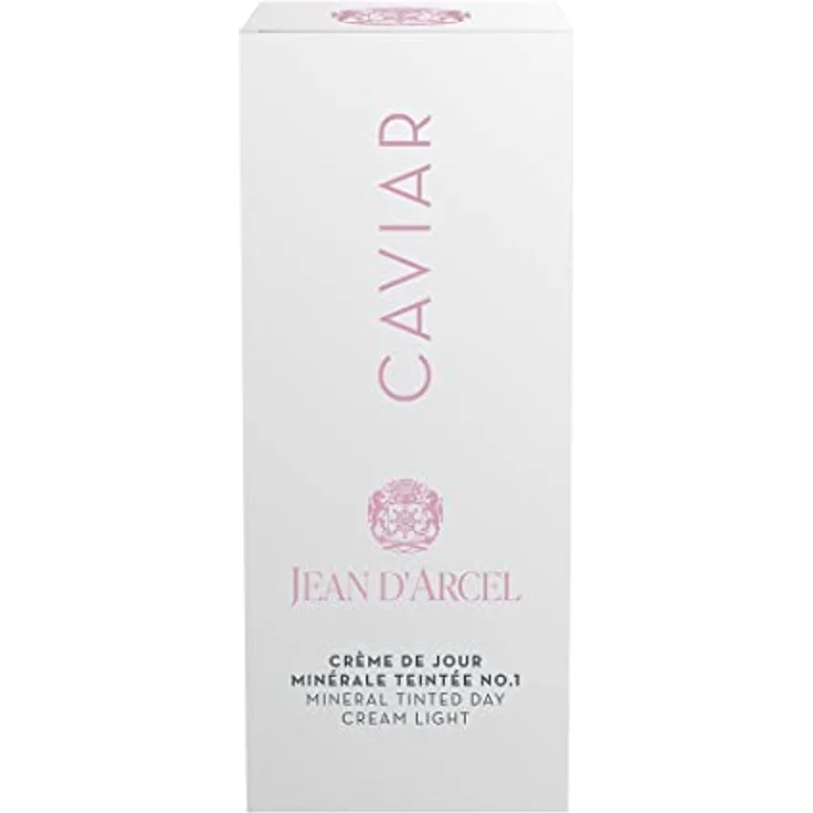 JEAN D’ARCEL - CAVIAR crème de jour minérale teintée no.1 - Zart getönte Anti-Aging Tagescreme - 50ml – Bild 2