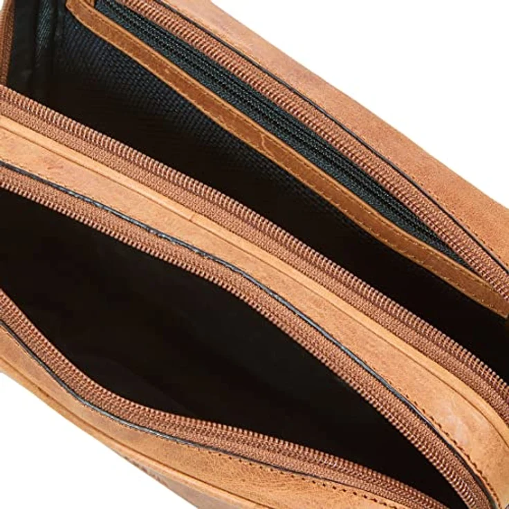 Fossil Tasche für Frauen Harper, Leder kleine Klappe Crossbody schwarz 22.86cm L x 6.985cm B x 17.145cm H ZB1565001 – Bild 5