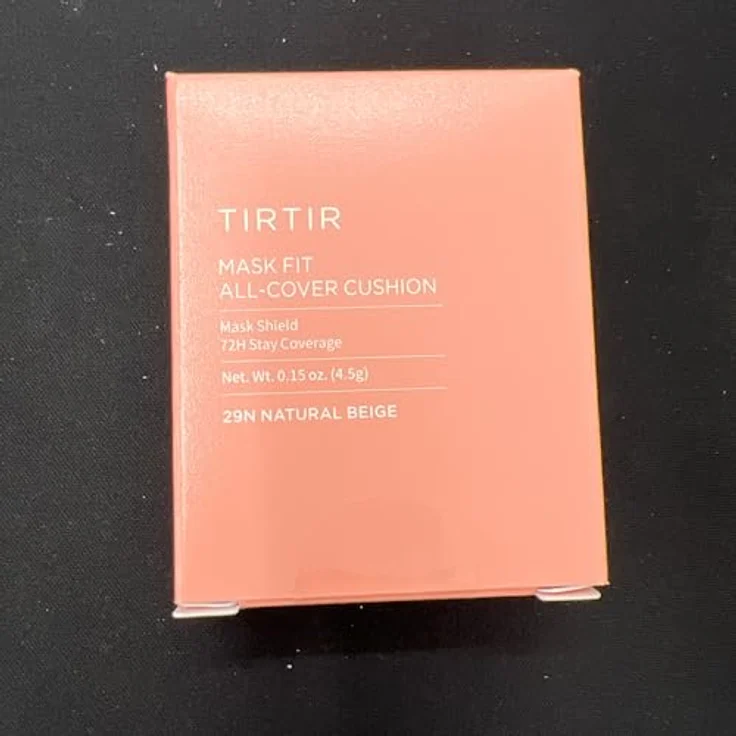 TIRTIR Mask Fit Aura Cushion Mini, mattierendes Make-up im Schwämmchen, Farbton 29N Natural Beige, 4.5 g mit ausgezeichneter Abdeckung und langanhaltendem Effekt – Bild 7