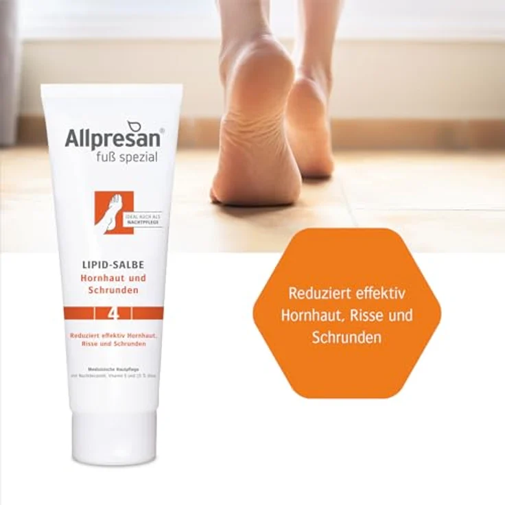 Allpresan - Lipid-Salbe 4 Hornhaut und Schrunden - 125 ml – Bild 5