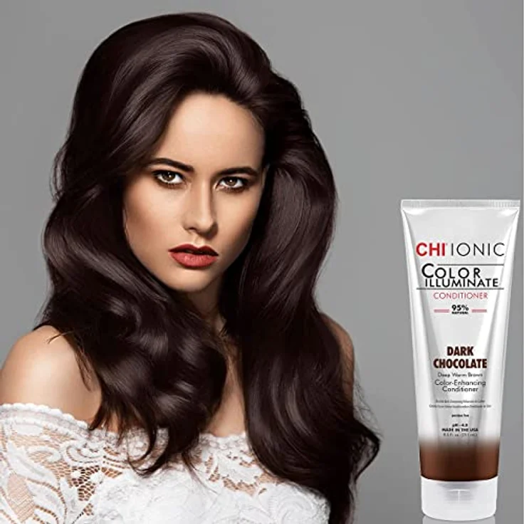 Chi Ionic Color Illuminate Conditioner Dark Chocolate 251 ml – Bild 5