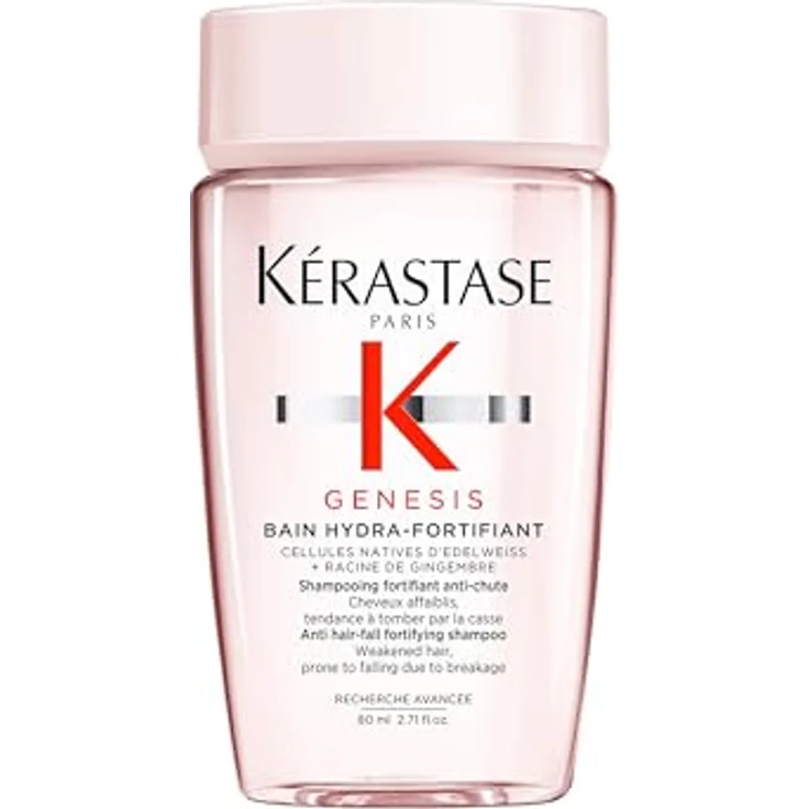 Kérastase Genesis Bain Hydra-Fortifiant, Stärkendes Shampoo für schwaches Haar mit Neigung zu Haarausfall, 80 ml – Bild 1