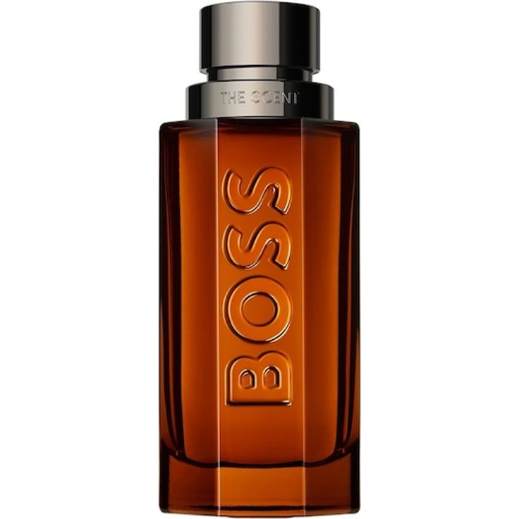 Hugo Boss BOSS The Scent Eau de Parfum Intense, Herrenparfum 100 ml, ambriert-fruchtig, tiefbraun Flakon mit silbergrauer Kappe