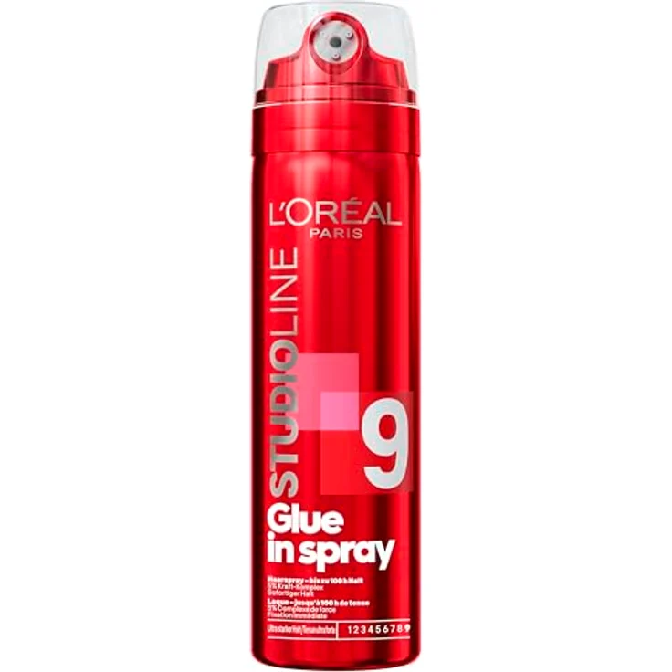 L'Oréal Paris Studio Line Mikro-Zerstäuber Haarspray, 100H extrem starker Halt, feuchtigkeits- & schweißbeständig, für alle Haartypen, 200ml