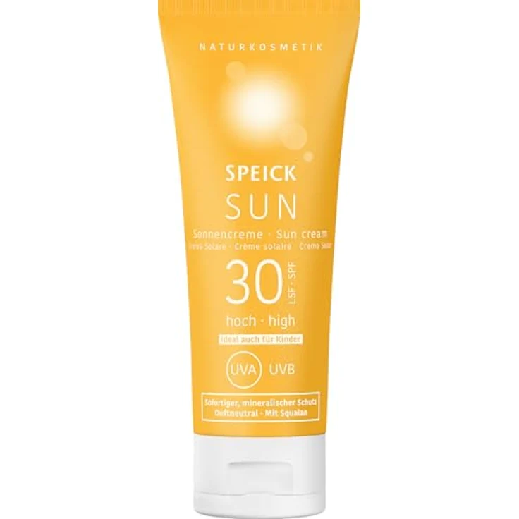 Speick Sun Sonnencreme LSF 30 | Feuchtigkeitsspendend | Naturkosmetik (COSMOS) | Zinkoxid | 60 ml – Bild 1