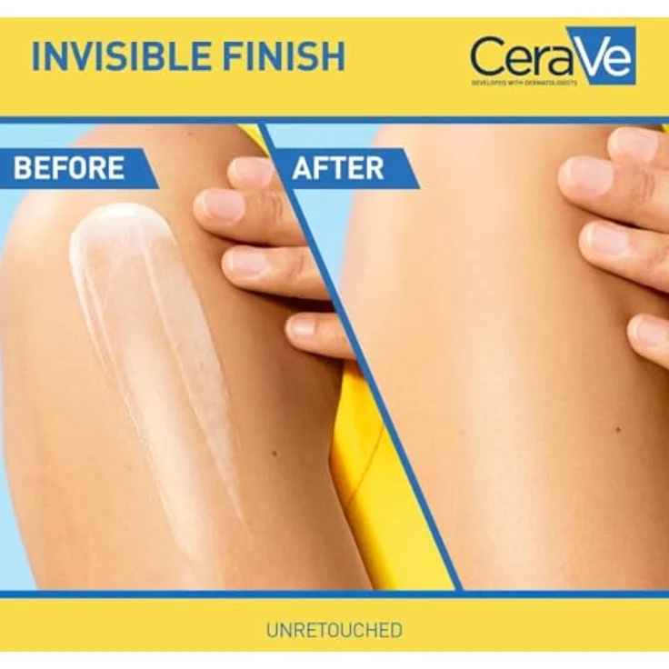 CeraVe Sonnenschutz Körperfeuchtigkeit, Lotion SPF 50+, 75 ml mit 24h Feuchtigkeit und 3 essenziellen Ceramiden – Bild 5