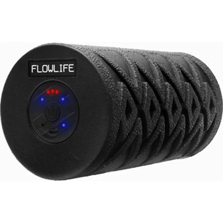 Flowlife Flowroller Pro, vibrierender Foam Roller mit 3 Geschwindigkeitsstufen und EPP-Schaumoberfläche zur Muskelregeneration