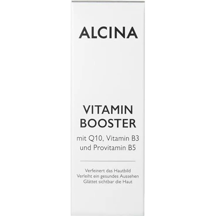 Alcina Vitamin Booster - 1 x 15 ml - Gesichtsserum mit Q10, Vitamin B3 & Provitamin B5 für sichtbar geglättete Haut – Bild 5
