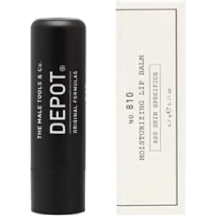 DEPOT 800 SKIN SPECIFICS NO. 810, feuchtigkeitsspendendes Lippenbalsam für Herren, 5 g, intensive Pflege für trockene Lippen – Bild 2
