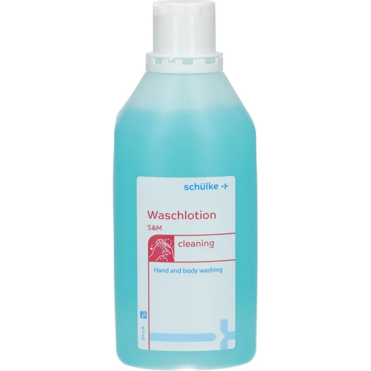 S&M Waschlotion Hand & Body, seifenfreie Lotion, 1 l, hautschonend