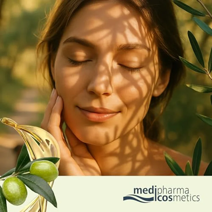 Dr. Theiss Naturwaren Olivenöl Intensivcreme leicht Gesichtspflege 50 ml mit pflegender Wirkung – Bild 3