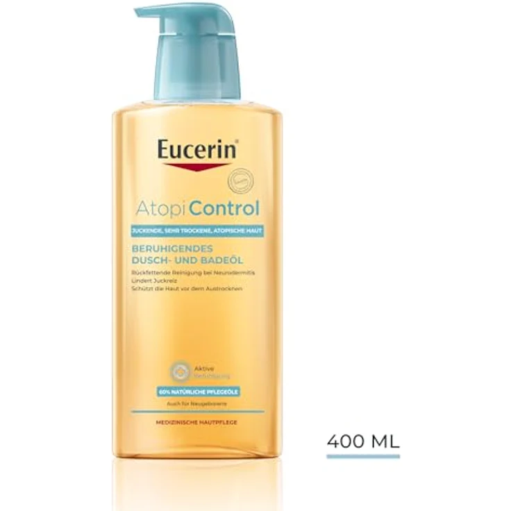Eucerin AtopiControl Dusch-und Badeöl 400 ml – Bild 7