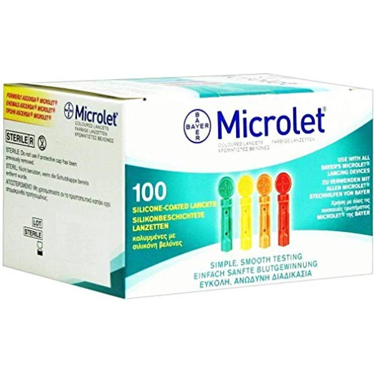 Ascensia Diabetes Care Microlet Lanzetten, 100 Stück – Bild 2