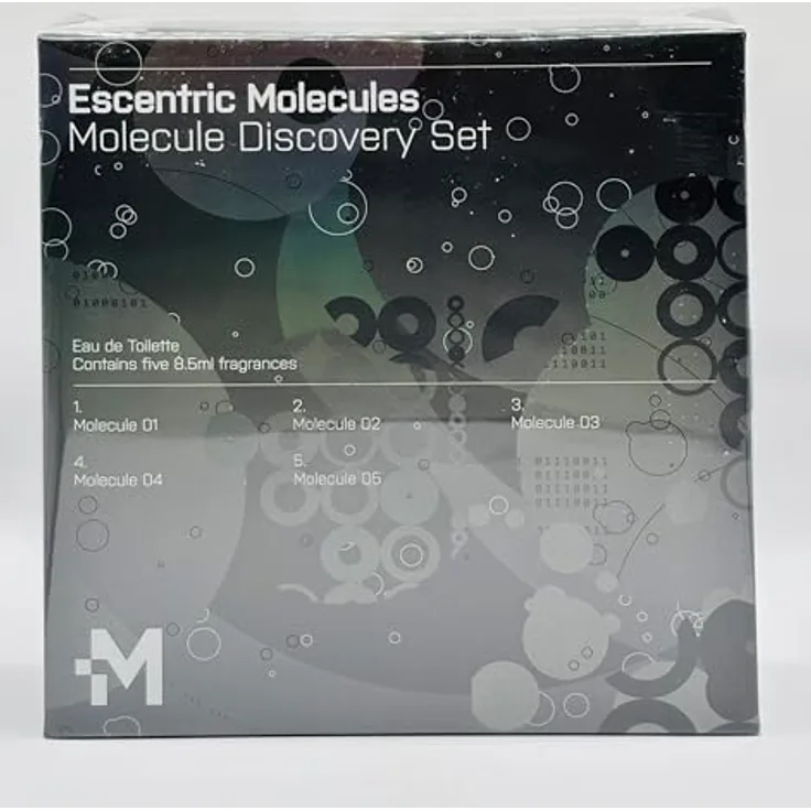 Escentric Molecules Molecule Discovery Set, Eau De Toilette 5 x 8.5ml, Damendüfte Set