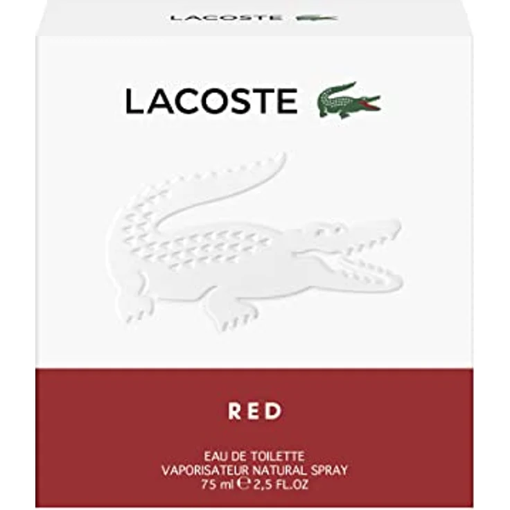 Lacoste Red new design Eau de Toilette (EdT) Herrenduft 75 ml – Bild 3