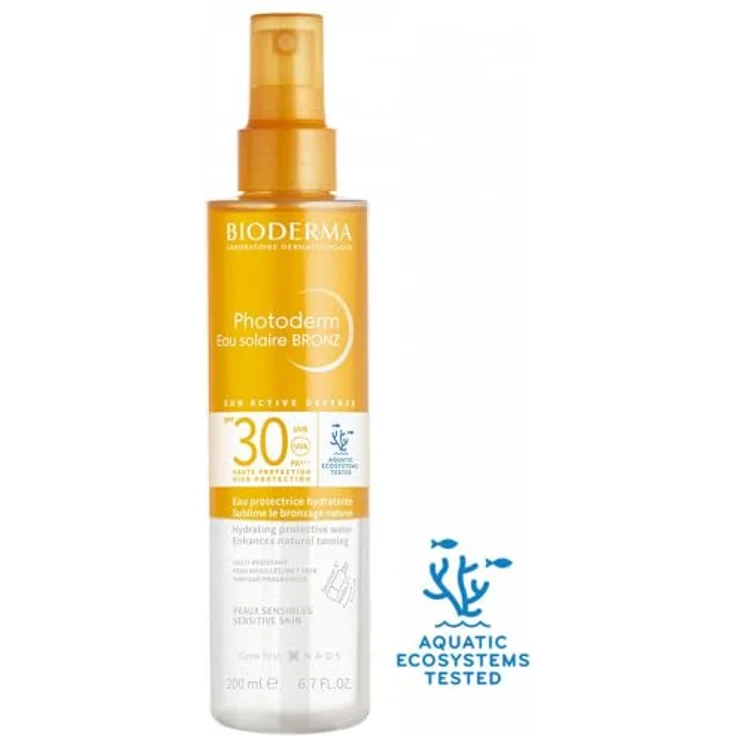 BIODERMA Photoderm Eau Solaire Bronz SPF30 (200 ml) Sonnenspray von Bioderma – Bild 3
