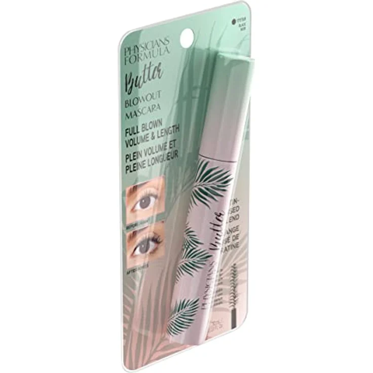 Physicians Formula Butter Blowout Volumen- und Pflegemascara, intensiv schwarz, 10 ml, verlängert und pflegt Wimpern – Bild 14