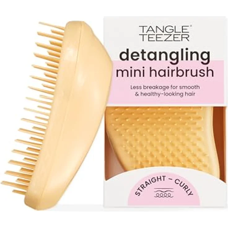 Tangle Teezer The Original Mini Bürste für glattes und lockiges Haar Buttercup Yellow 1 St. – Bild 1