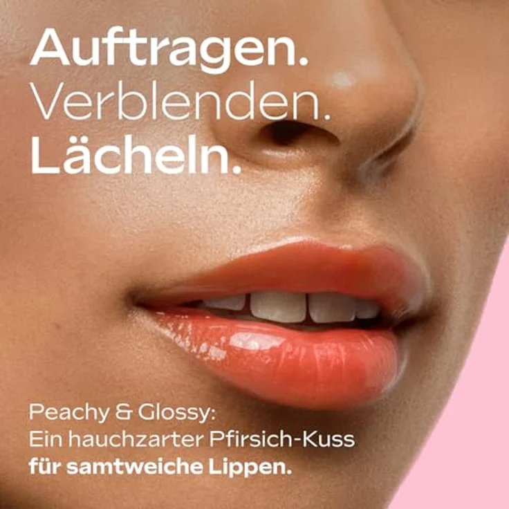 Weleda Bio Pink Peach Limited Edition Lip Balm, Naturkosmetik Lippenbalsam mit Aprikosenkernöl, Vitamin E und Pfirsich/Jasmin Duft, vegan, 7 ml – Bild 4