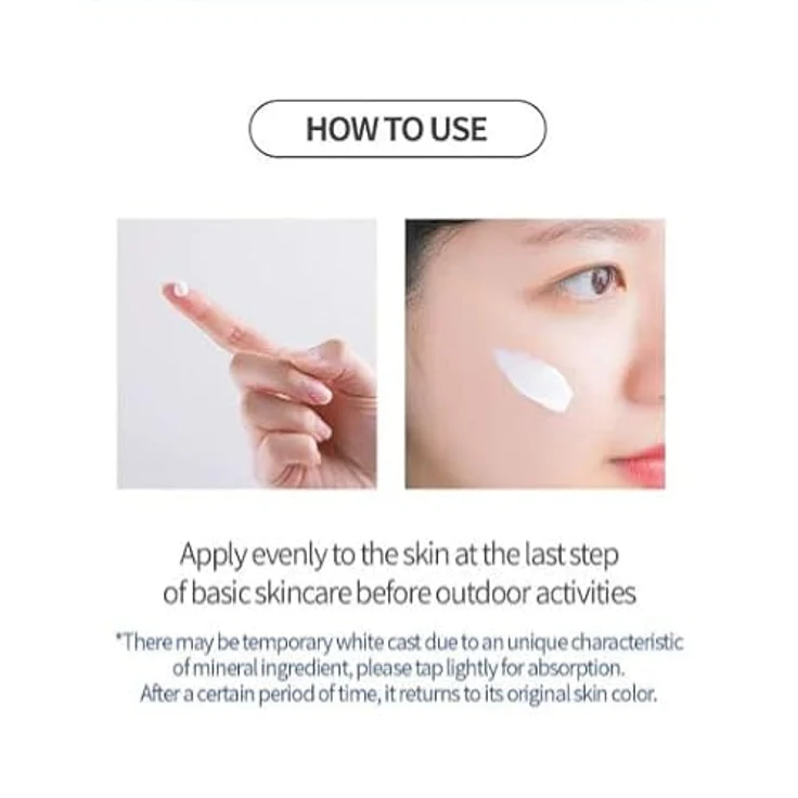 Benton Skin Fit Mineral, mineralisches Bräunungsfluid für das Gesicht mit SPF 50+, 50 ml, mineralischer UV-Schutz – Bild 6