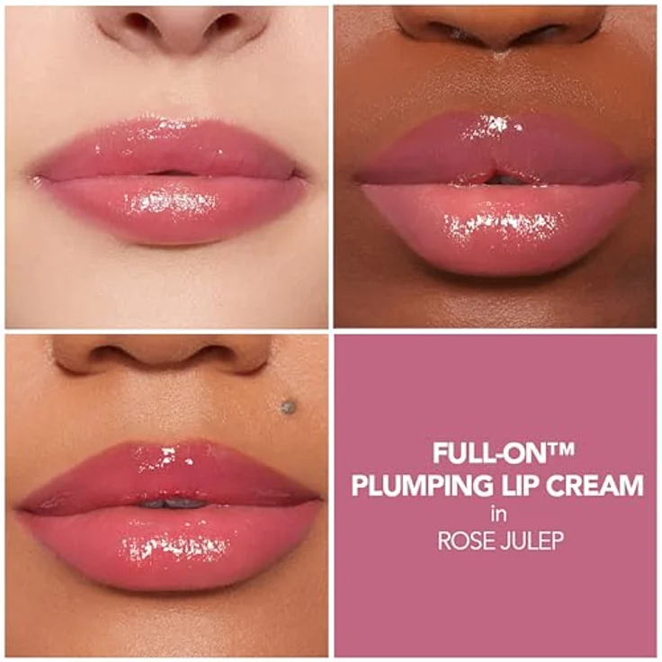 Buxom FULL-ON™ PLUMPING LIP CREAM GLOSS, Lippencreme mit vergrößerndem Effekt, Farbton Rose Julep, 4,2 g – Bild 2