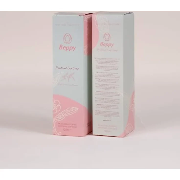 Beppy CUP SOAP 120ml, sanftes Reinigungsmittel für Menstruationstassen und Silikonprodukte mit grünem Tee Aroma – Bild 5