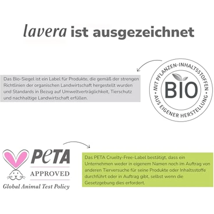lavera Neutral Akutcreme mit Mikrosilber - Bio Nachtkerze - 75ml, Sofortige Hilfe bei Hautirritationen, Neurodermitis - Natürliche medizinische Hautpflege, vegan - Naturkosmetik Creme – Bild 5