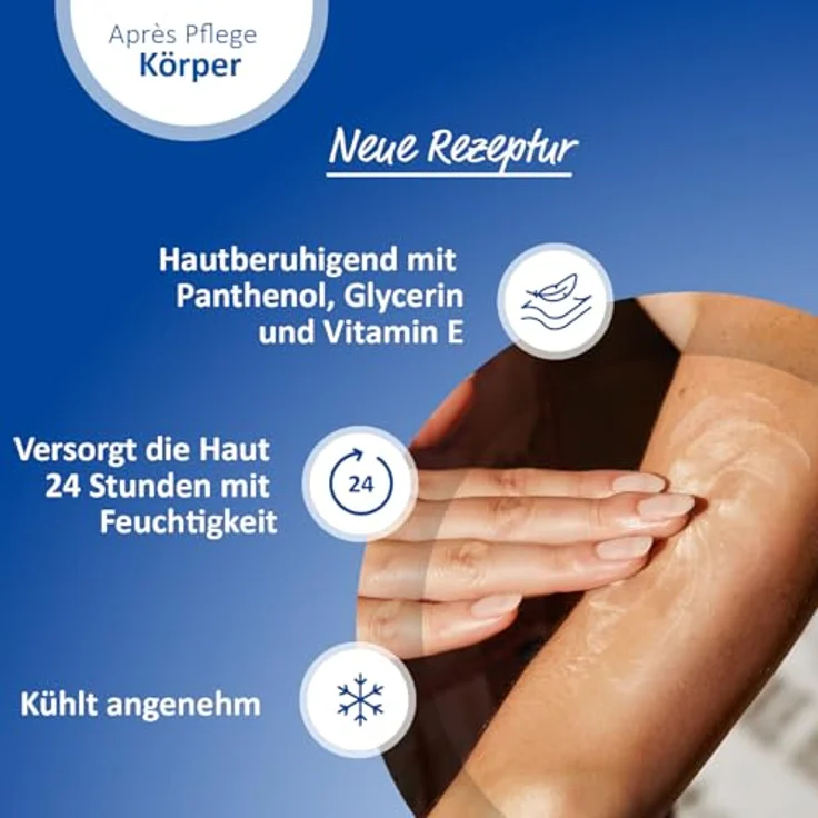 Ladival Après Pflege Gel für allergische Haut, kühlend & feuchtigkeitsspendend, 200ml bei Sonnenallergie & Mallorca-Akne, für empfindliche Haut ab 6 Monaten – Bild 5