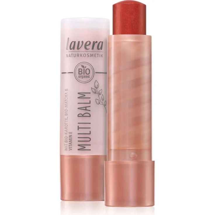 Lavera Multi Balm Multifunktionsbalsam für Lippen und Wangen, 4.5 g, mit leichter Textur für gesundes Aussehen