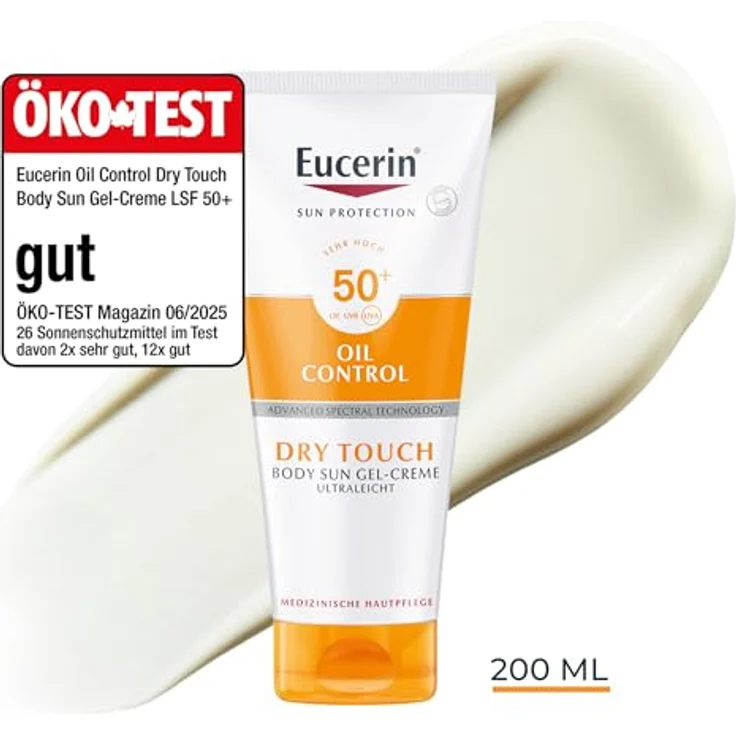 Eucerin Sun Gel-Creme Oil Control Body LSF 50+, 200 ml – Bild 11