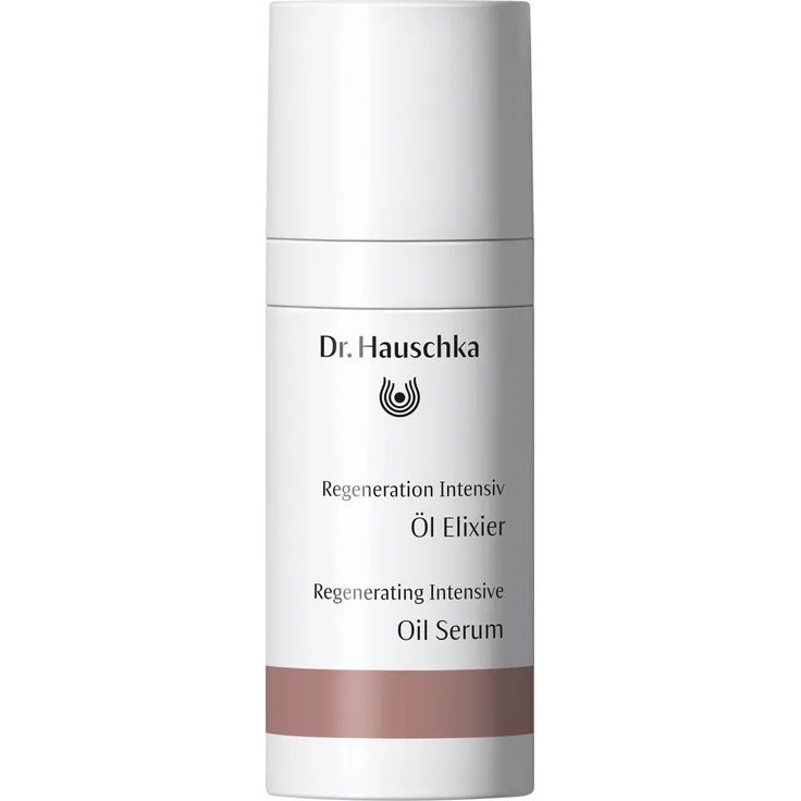Dr. Hauschka Regeneration Intensiv Öl Elixier, Gesichtsserum mit Mandel- und Olivenöl, 20 ml