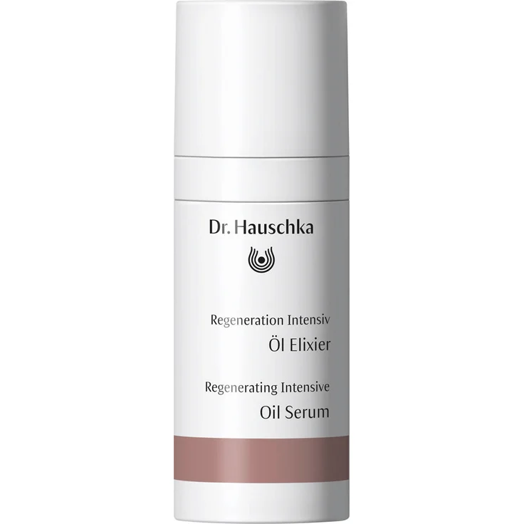 Dr. Hauschka Regeneration Intensiv Öl Elixier, Gesichtsserum mit Mandel- und Olivenöl, 20 ml