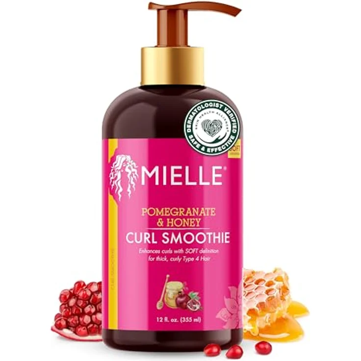 Mielle Pomegranate & Honey Curl Smoothie, Leave-in Conditioner für welliges und lockiges Haar, 355 ml – Bild 1
