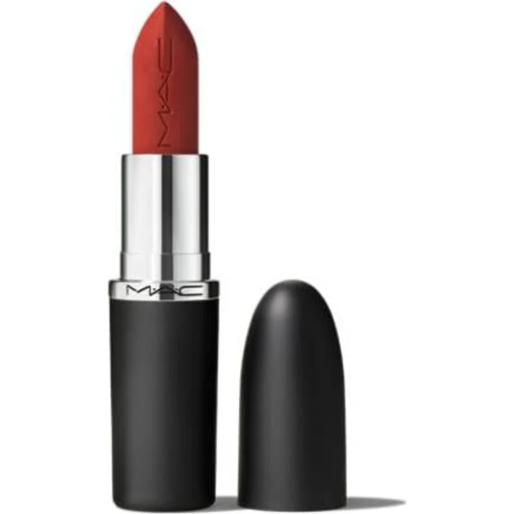 MAC MACximal Matte Lipstick, Lippenstift 3,5 g, hochpigmentierte Textur, seidig mattes Finish, Farbe: CHILI – Bild 2