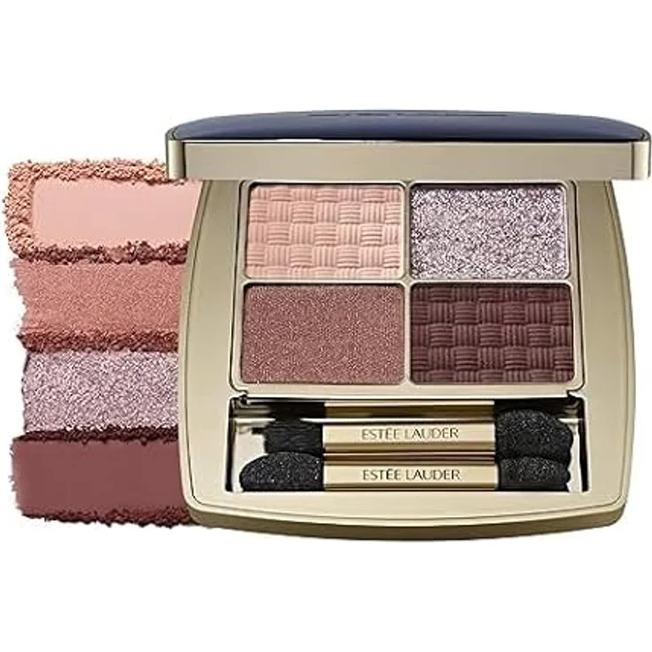 Estée Lauder Pure Color The Essential Eyeshadow Quad, Lidschattenpalette mit Applikator, Farbton Power Brunch, 4 g – Bild 2
