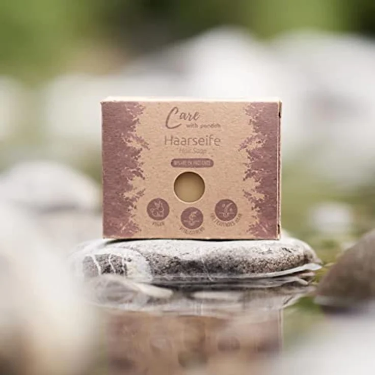 pandoo Haarseife Balade en Provence, Natürliche Haarseife mit ätherischen Ölen, Vegan & Plastikfrei, 100g – Bild 2